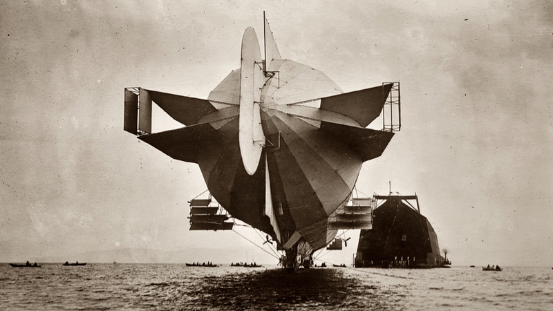 Illustration for article titled The World Was Awesome When Airships And Blimps Ruled The Skies
